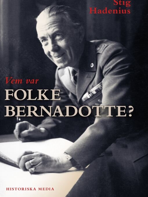 Cover image for Vem var Folke Bernadotte?